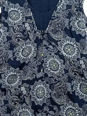 Vorschaubild 5 von Damen Sommerkleid Gr. 38 Mehrfarbig Casual Blumenmuster