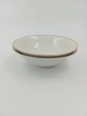 Vorschaubild 4 von Servierschüssel Porzellan Weiß Goldrand Elegant Klassisch 2er Set