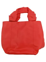 Vorschaubild 1 von Damen Henkeltasche Rot Modern Leder Knotenhenkel Handtasche