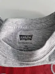 Vorschaubild 4 von Kinder T-Shirt Logo Grau Gr. 140 Casual Kurzarm