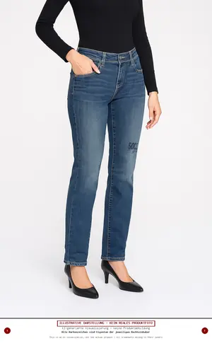 SOCCX Jeans Regular Fit