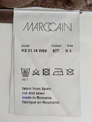 Vorschaubild 3 von Damen Steppjacke Gr. 38/M Casual Modern Braun Lyocell Baumwolle