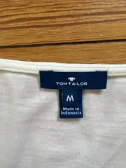 Vorschaubild 4 von Damen Unterhemd Gr. 38 Weiß Basic Viskose Ärmellos Raffungen