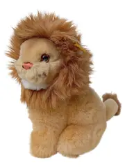 Vorschaubild 1 von Löwe Kuscheltier Plüschtier Braun 20cm Klassisch Vintage