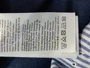 Vorschaubild 5 von Damen Pullover Gr. 36/S Blau Casual mit Lochmuster & Schleifen