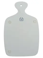 Vorschaubild 2 von Schneidebrett Porzellan Moin Moin Florales Muster Weiß 26x16 cm