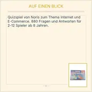 Vorschaubild 3 von www.das-quiz.de Quizspiel Internet E-Commerce Wissen ab 8 J. 880 Fragen