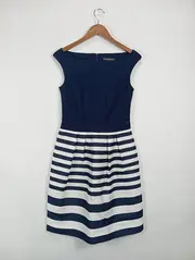 Vorschaubild 2 von Damen festliches Kleid 36/S gestreift Mehrfarbig Elegant