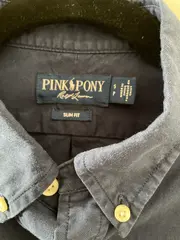 Vorschaubild 3 von Herren Freizeithemd Gr. 48/M Blau Casual Langarm