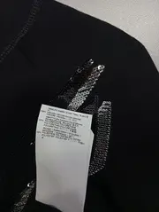 Vorschaubild 4 von Damen Sweatshirt Schwarz Pailletten Gr. 40/L Elegant Streetwear