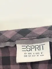 Vorschaubild 5 von Hemdbluse Damen Kariert Mehrfarbig Rüschen 3/4 Arm Gr. 38 M