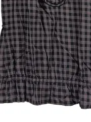 Vorschaubild 3 von Hemdbluse Damen Kariert Mehrfarbig Rüschen 3/4 Arm Gr. 38 M