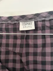 Vorschaubild 4 von Hemdbluse Damen Kariert Mehrfarbig Rüschen 3/4 Arm Gr. 38 M