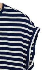 Vorschaubild 3 von Damen T-Shirt Gestreift Gr. 36/S Viskose Casual