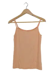 Vorschaubild 1 von Damen Unterhemd Top L Basic Orange Viskose