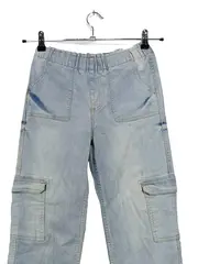 Vorschaubild 2 von Kinder Cargohose Jeans 152 Blau Casual