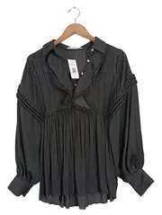 Vorschaubild 1 von Damen Bluse Gr. 36 Schwarz Elegant