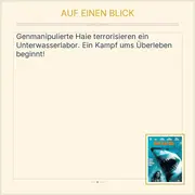 Vorschaubild 2 von Deep Blue Sea DVD Actionfilm Thomas Jane Samuel L. Jackson Haie Unterwasser