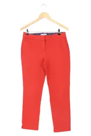 Vorschaubild 1 von Damen Stoffhose Gr. 38 Rot Elegant Business Hose Baumwolle