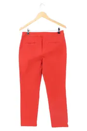 Vorschaubild 2 von Damen Stoffhose Gr. 38 Rot Elegant Business Hose Baumwolle