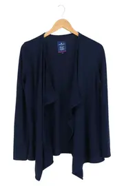 Vorschaubild 1 von Damen Strickjacke Gr. 36/S Blau Casual Klassisch