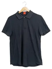 Vorschaubild 1 von Herren Poloshirt Gr. 36 Schwarz Casual Baumwolle