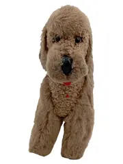 Vorschaubild 2 von Kuscheltier Hund Pudel Beige Nostalgisch 25cm Plüschtier