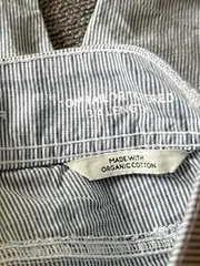 Vorschaubild 6 von Damen Stoffhose Gr. 34 Blau Gestreift Casual Capri