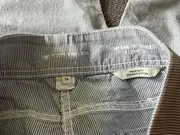 Vorschaubild 4 von Damen Stoffhose Gr. 34 Blau Gestreift Casual Capri