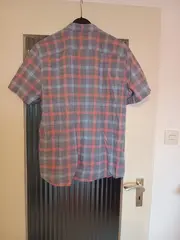 Vorschaubild 4 von Herren Freizeithemd Kurzarm Kariert Baumwolle Gr. 52 XL