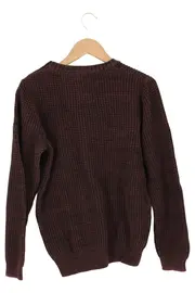 Vorschaubild 2 von Herren Pullover Gr. 48/M Rot Casual Strukturmuster