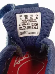 Vorschaubild 4 von Sneaker low Kinder Gr. 20 Blau Klettverschluss Sportschuhe Casual