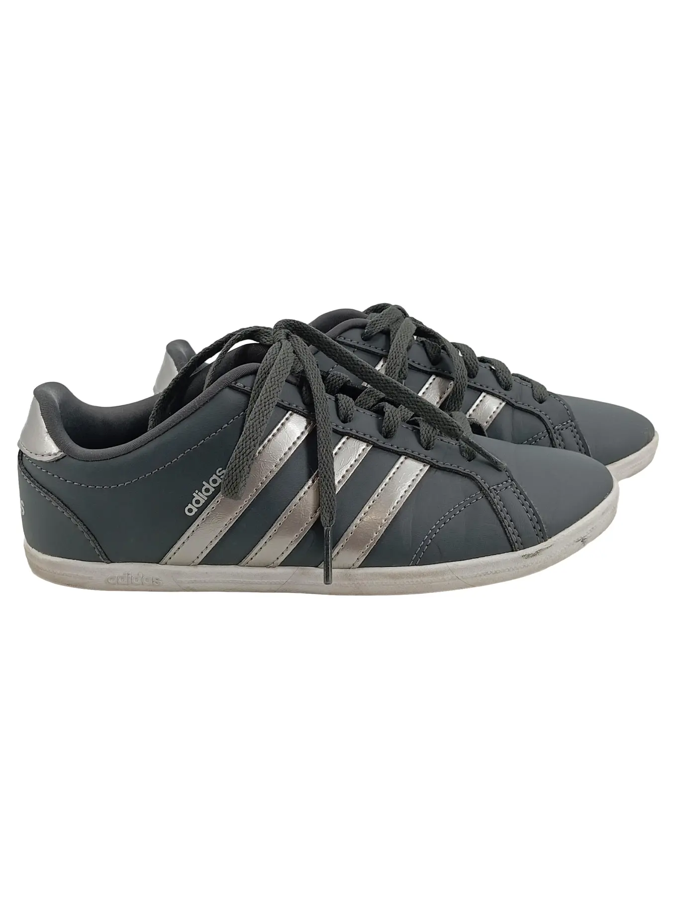 ADIDAS Damen Sneaker Low Grau Gr. 36 Sport Freizeitschuh