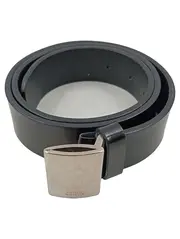 Vorschaubild 1 von Herren Gürtel Leder Schwarz Klassisch Größe 75/90