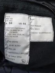 Vorschaubild 5 von Steppweste Herren Schwarz Gr. 54/XXL Casual Outdoor Weste
