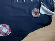 Vorschaubild 4 von Damen Poloshirt Langarm Gr. 36/S Blau Preppy Logo