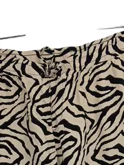Vorschaubild 2 von Damen Jogginghose Zebra Muster Beige Gr. XL