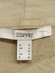 Vorschaubild 3 von Damen Freizeitkleid Hoodie Sweatkleid Gr. 36/S Beige Casual Midikleid