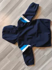 Vorschaubild 7 von Kinder Softshell Jacke Gr. 74 Blau Kapuze Little Wild One