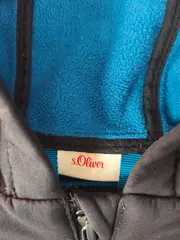 Vorschaubild 6 von Kinder Softshell Jacke Gr. 74 Blau Kapuze Little Wild One