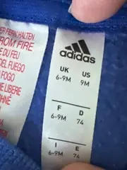 Vorschaubild 5 von Baby Sweatshirt Blau Logo Print Gr. 74 6-9 Monate