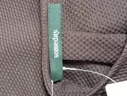 Vorschaubild 3 von Damen Bluse Gr. 36/S Braun Strukturmuster Ärmellos Klassisch Elegant