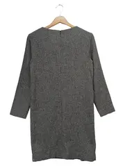 Vorschaubild 2 von Damen Etuikleid Gr. 34/XS Grau Business Bleistiftkleid Elegant