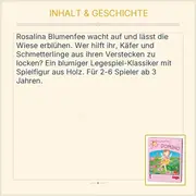 Vorschaubild 3 von Blumenfee Domino Legespiel für Kinder Blumen Fee Spielzeug