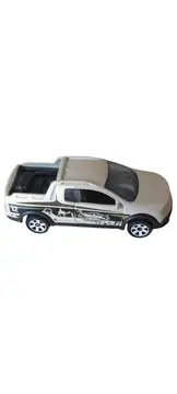 Vorschaubild 1 von Volkswagen Saveiro Cross 2011 Modellauto Pickup Beige 8cm