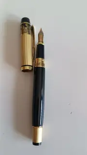 Vorschaubild 2 von Füllfederhalter Schwarz Gold