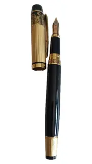 Vorschaubild 1 von Füllfederhalter Schwarz Gold