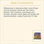 Vorschaubild 4 von Paw Patrol Puzzlebuch 4 Puzzles Kinder ab 3 Jahre Togolino Nickelodeon
