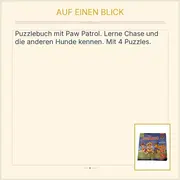Vorschaubild 3 von Paw Patrol Puzzlebuch 4 Puzzles Kinder ab 3 Jahre Togolino Nickelodeon