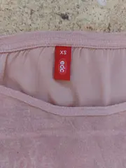 Vorschaubild 3 von EDC Damen T-Shirt Rosa XS Casual Grafischer Print